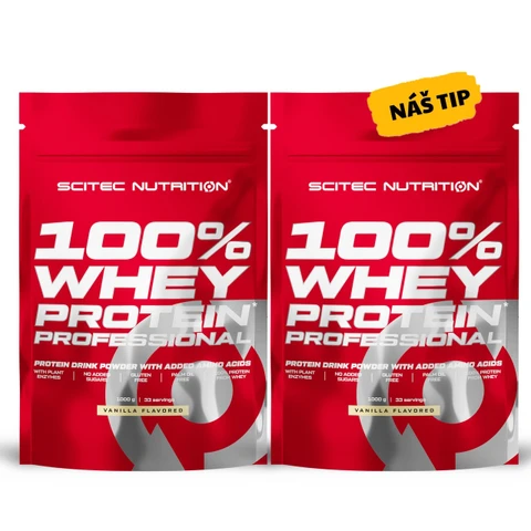 Special Offer 1+1 Scitec Nutrition 100% WP Professional 500 g
