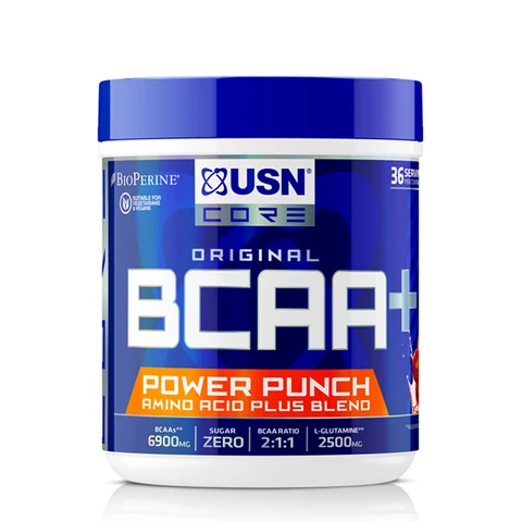 USN BCAA Power Punch 400 g višeň