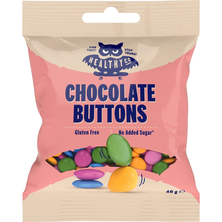 HealthyCo Chocolate Buttons 40 g