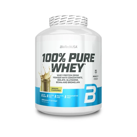 BioTech 100% Pure Whey 2000 g banana