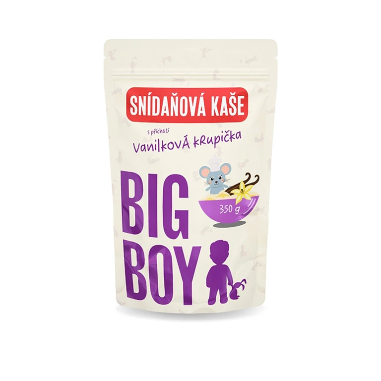 Big Boy Snídaňová Kaše 350 g vanilková krupička