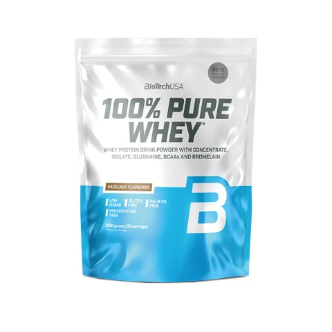 BioTech 100% Pure Whey 1000 g hazelnut