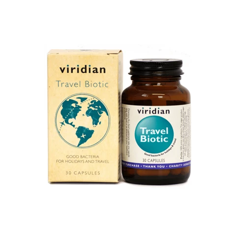Viridian Travel Biotic 30 cps (Cestovní probiotika)