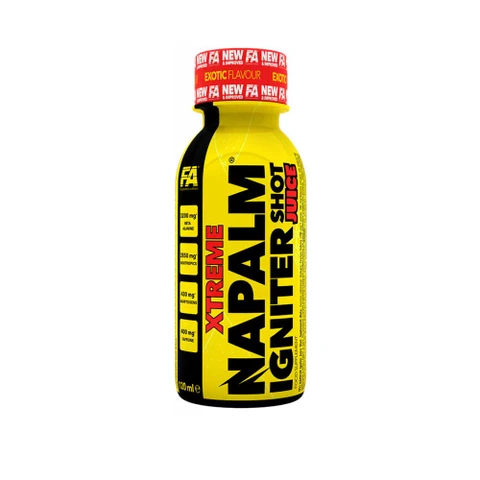 Fitness Authority Xtreme Napalm Igniter Juice Shot 120 ml yuzu