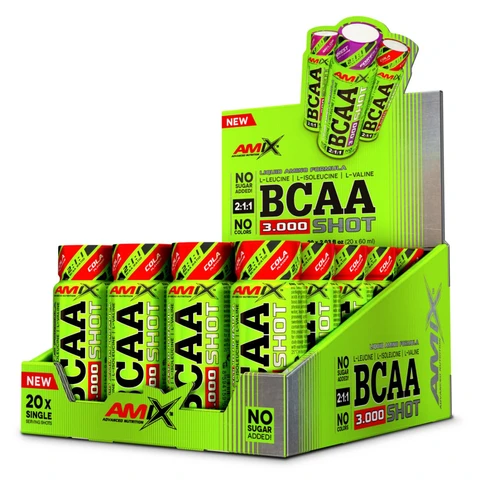 Amix BCAA 3000 Shot 20 x 60 ml