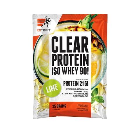 Extrifit Clear Protein Iso Whey 90! 25 g lime