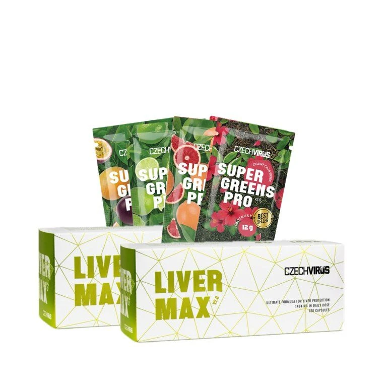 AKCE 1+1 Czech Virus Liver Max V2.0 120 cps + ZDARMA 4x vzorek