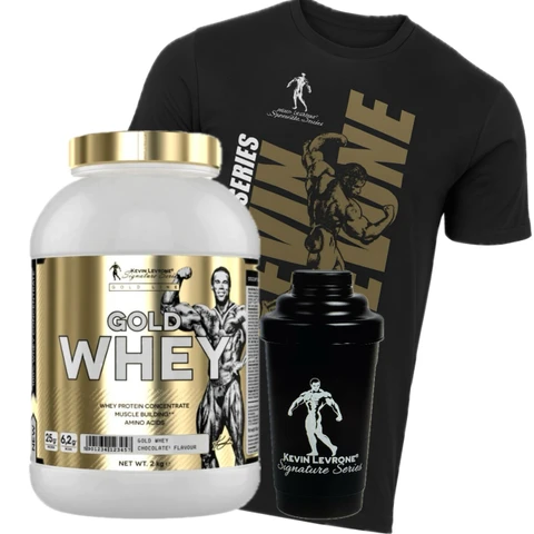 Special Offer Kevin Levrone Gold Whey 2000 g + FREE T-Shirt + Shaker 500 ml