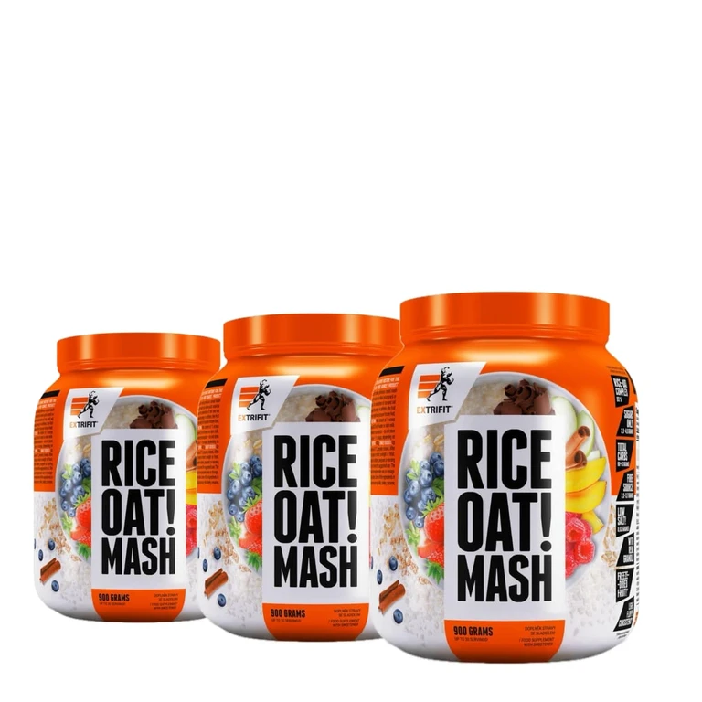 Special Offer 2+1 FREE Extrifit Rice Oat Mash 900 g