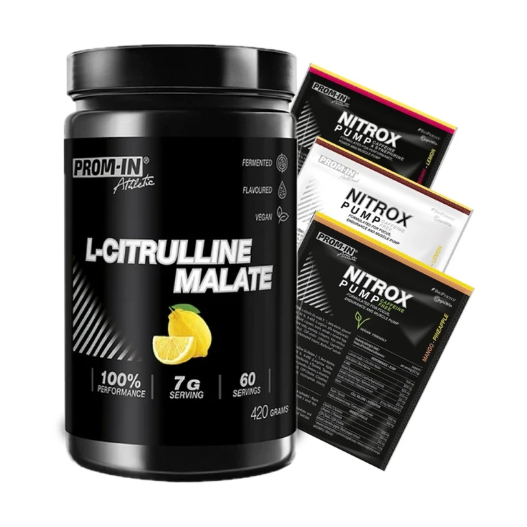 Special Offer Prom-In L-Citrulline Malate 420 g lemon + FREE 3x Nitrox sample