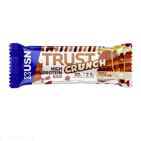 USN Trust Crunch 60 g trojitá čokoláda