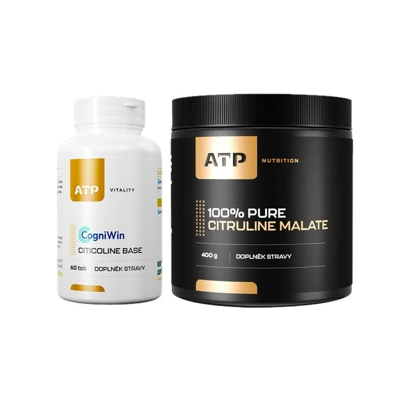 Special Offer ATP CogniWin Citicoline Base 60 tob + FREE 100% Pure Citruline Malate 400 g