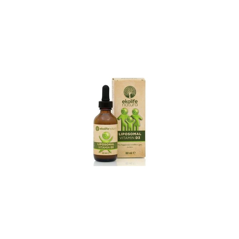 Ekolife Natura Liposomal Vitamin D3 60 ml (Liposomal Vitamin D3)