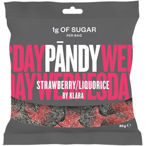 Pandy Candy 50 g strawberry liquorice