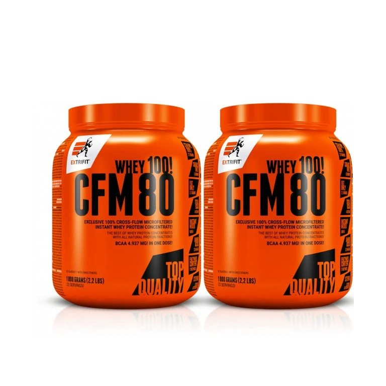 AKCE 1+1 Extrifit CFM Instant Whey 80 1000 g