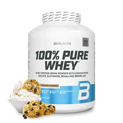 BioTech 100% Pure Whey 2270 g cookies cream