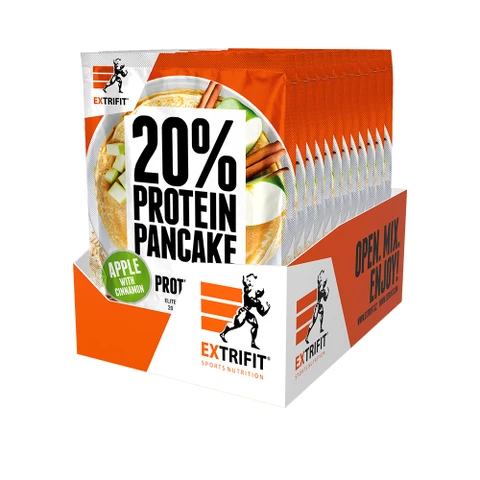 Extrifit Protein Pancake 20 % 12 x 50 g apple cinnamon