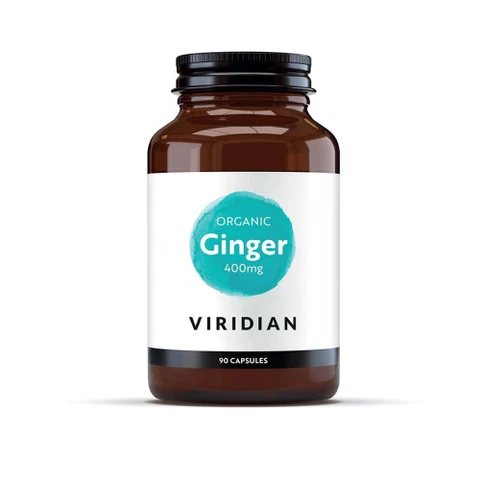 Viridian Organic Ginger 400 mg 90 cps (Ginger)