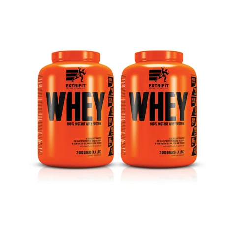 AKCE 1+1 Extrifit 100% Whey Protein 2000 g