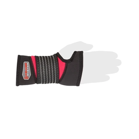 Bandáž na zápěstí Neo Wrist Support černo červený L/XL
