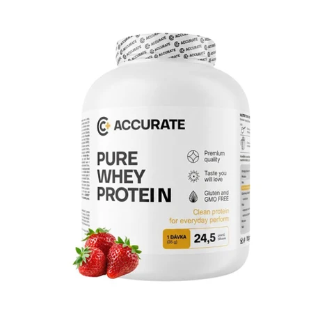 Accurate+ Pure Whey 2000 g strawberry