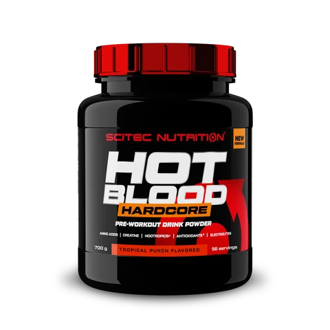 Scitec Nutrition Hot Blood Hardcore 700 g tropical punch