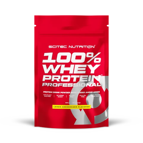 Scitec Nutrition 100% WP Professional 500 g lemon cheesecake