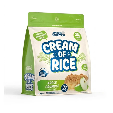 Applied Nutrition Cream Of Rice 1000 g apple crumble