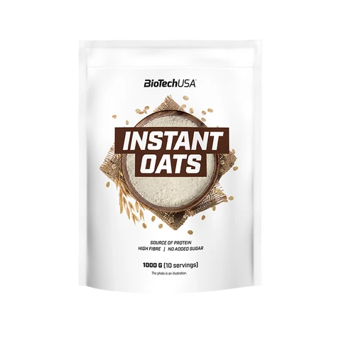 BioTech Instant Oats 1000 g hazelnut