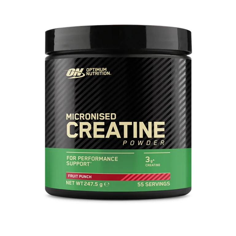 Optimum Nutrition Micronised Creatine Powder 247,5 g fruit punch