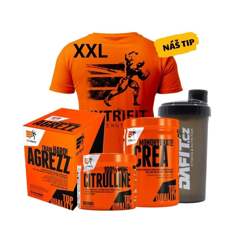 Červencové napumpování - ZDARMA triko XXL + šejkr