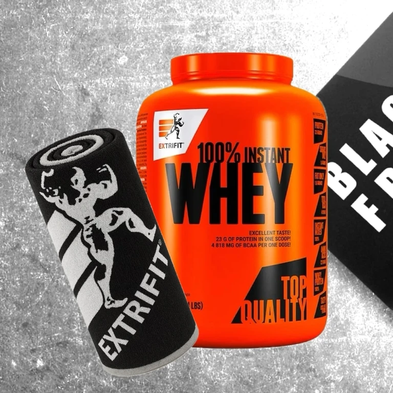 AKCE Extrifit 100% Whey Protein 2000 g + ZDARMA Ručník