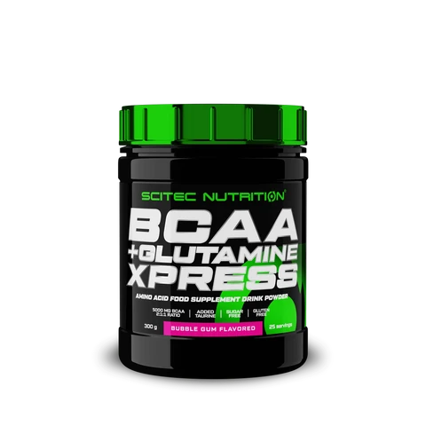 Scitec Nutrition BCAA + Glutamine Xpress 300 g bubble gum