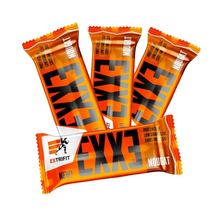 AKCE 3+1 ZDARMA Extrifit Exxe Iso Protein Bar 31% 65 g nougat