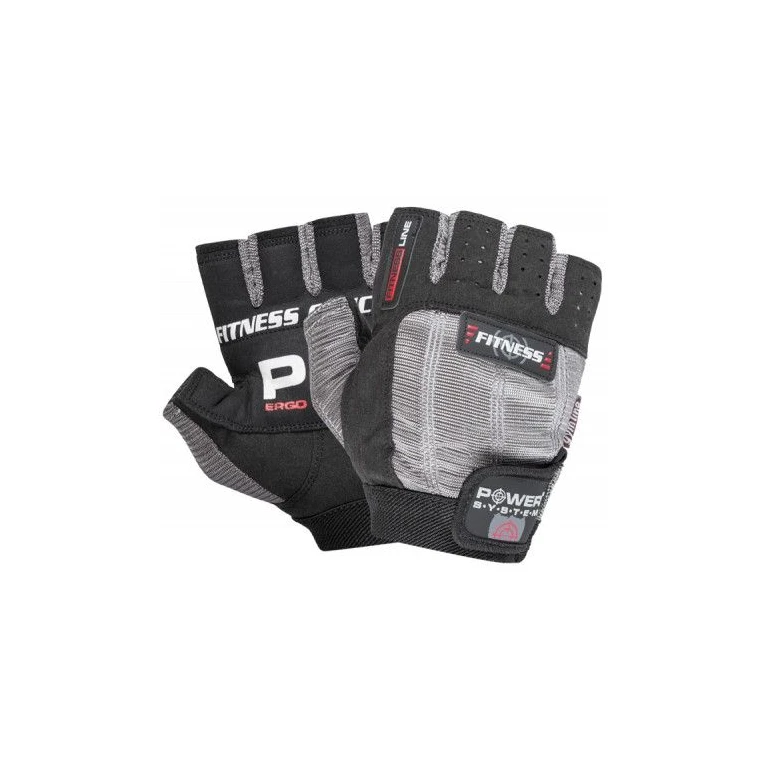 Fitness gloves black grey