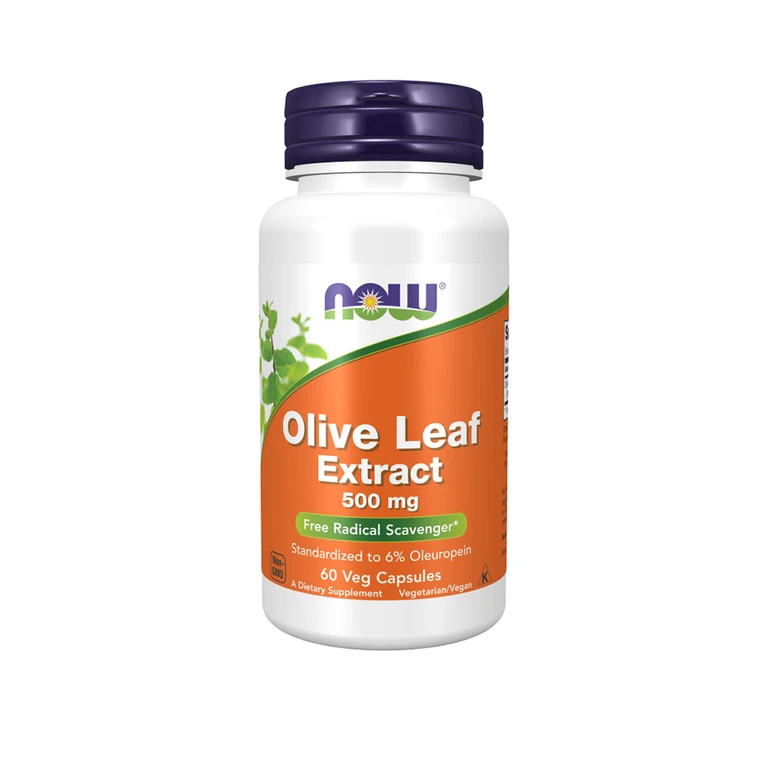 NOW Foods Olive Leaf Extract 500 mg 60 cps