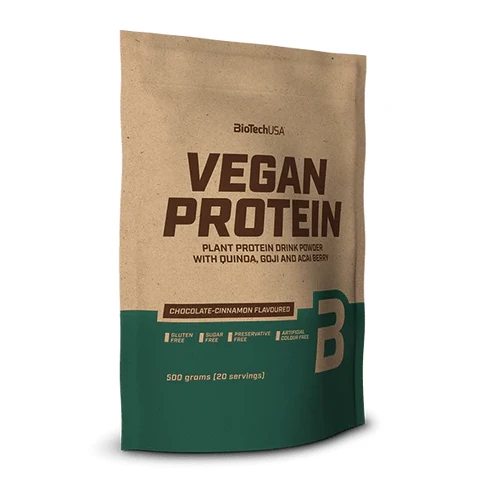 BioTech Vegan Protein 500 g chocolate cinnamon