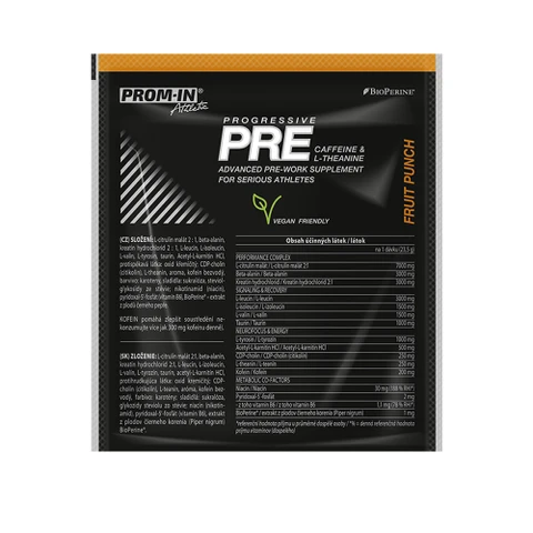 Prom-In Progressive PRE 23,5 g fruit punch