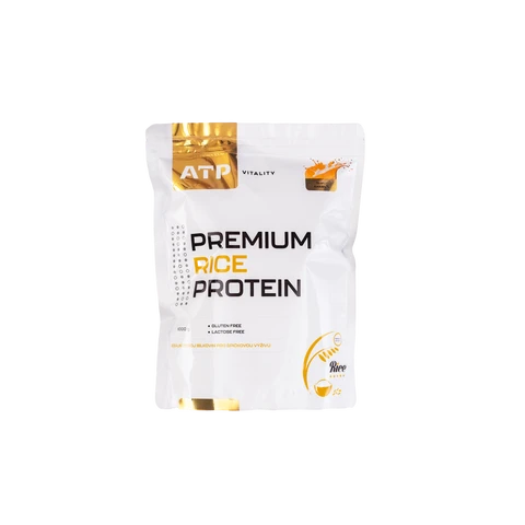 ATP Vitality Premium Rice Protein 1000 g slaný karamel