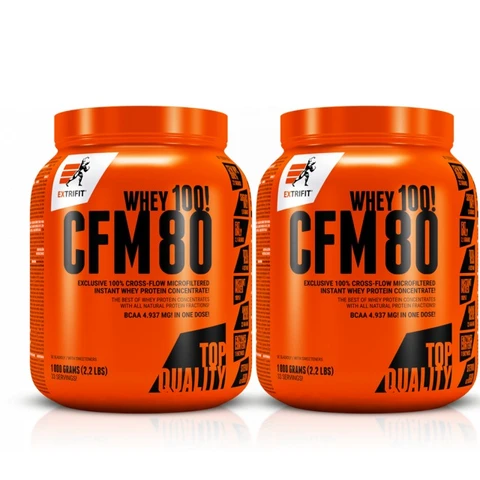 AKCE 1+1 Extrifit CFM Instant Whey 80 1000 g