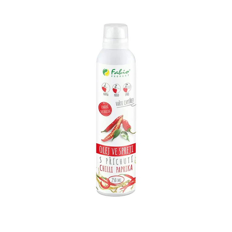Fabio Oil in spray 250 ml chili pepper