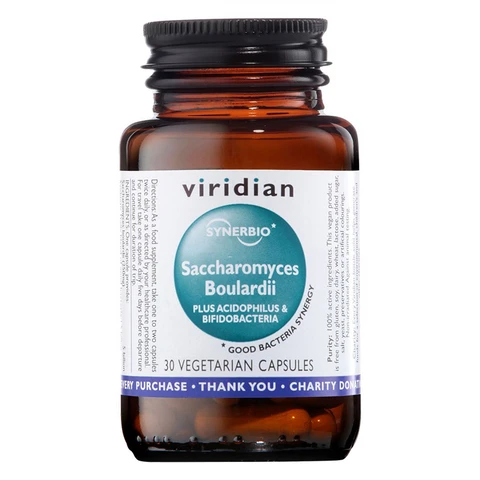 Viridian Saccharomyces Boulardii 30 cps