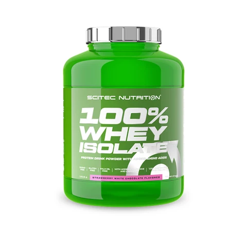 Scitec Nutrition 100% Whey Isolate 1816 g strawberry white chocolate