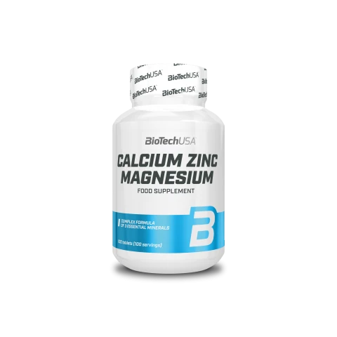 BioTech Calcium Zinc Magnesium 100 tbl