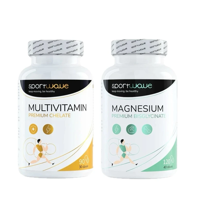 Special Offer SportWave® Multivitamin Premium Chelate 90 cps + Magnesium Chelate 120 cps