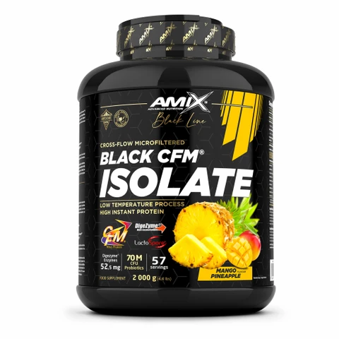 Amix Black Line Black CFM Isolate 2000 g mango pineapple