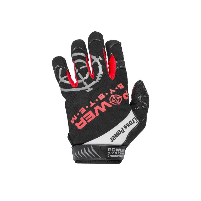 Rukavice Cross Power černá červená