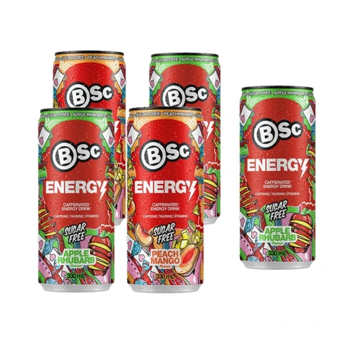 AKCE 4+1 ZDARMA BSc Energy Drink 330 ml