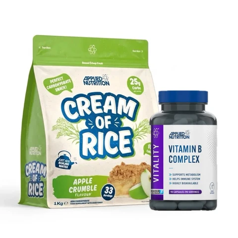 Special Offer Applied Nutrition Cream Of Rice 1000 g + FREE Vitamin B Complex 90 cps