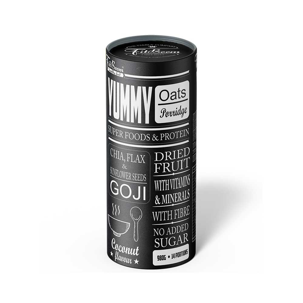 FitBoom® Yummy Oats Porridge 980 g - Dafit.cz
